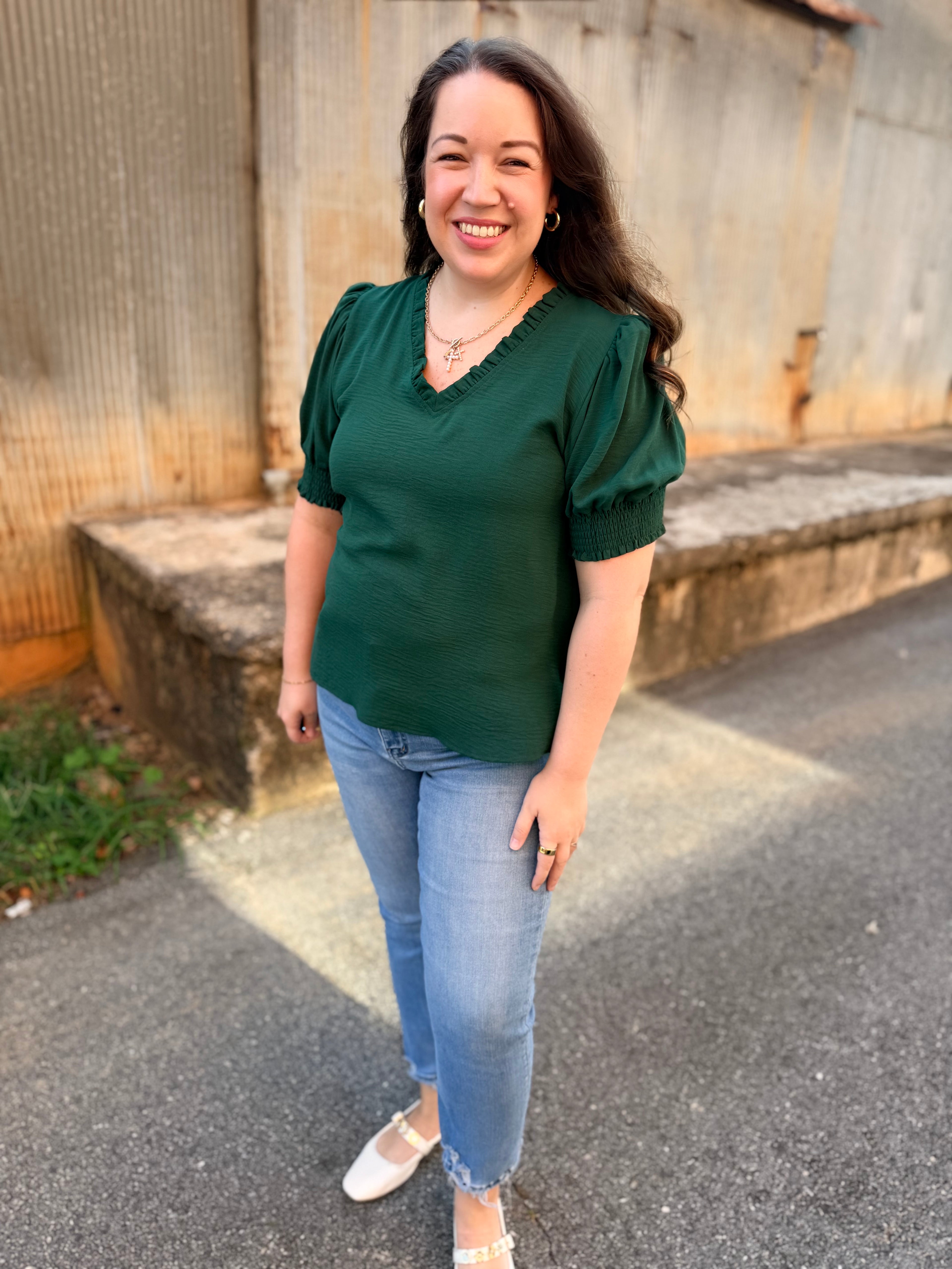 The Evergreen Essential Top