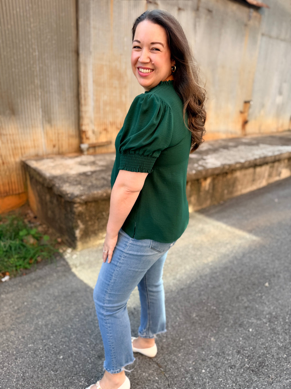 The Evergreen Essential Top