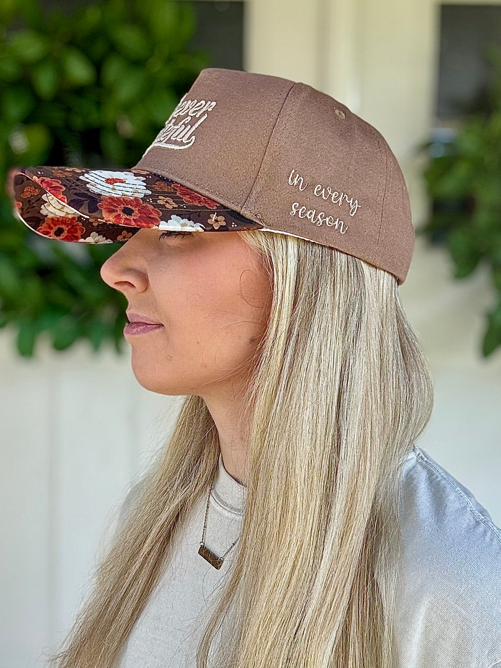 A Vintage Flair Forever Grateful Hat