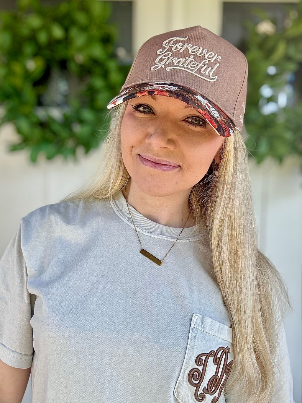 A Vintage Flair Forever Grateful Hat