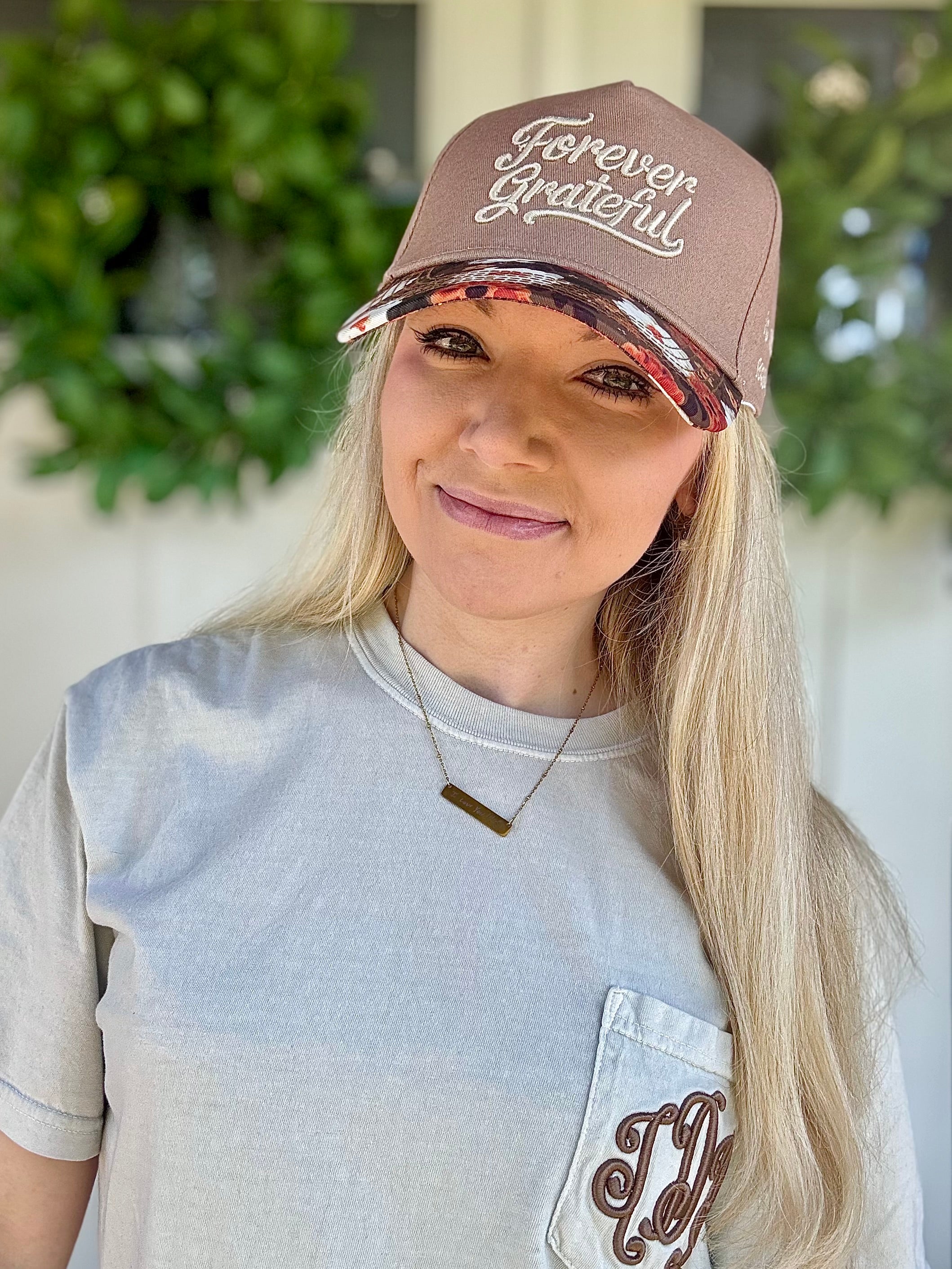 A Vintage Flair Forever Grateful Hat