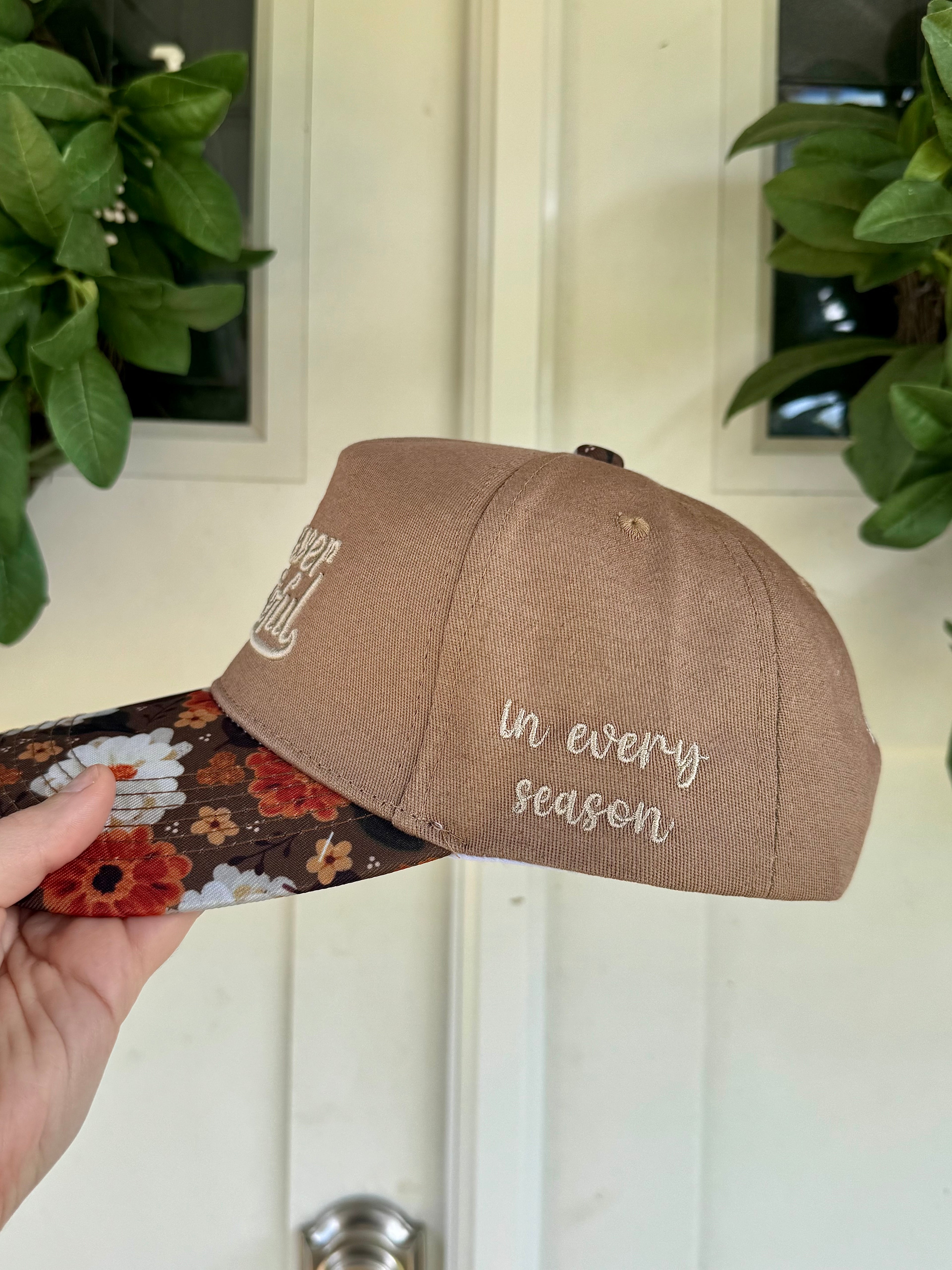 A Vintage Flair Forever Grateful Hat
