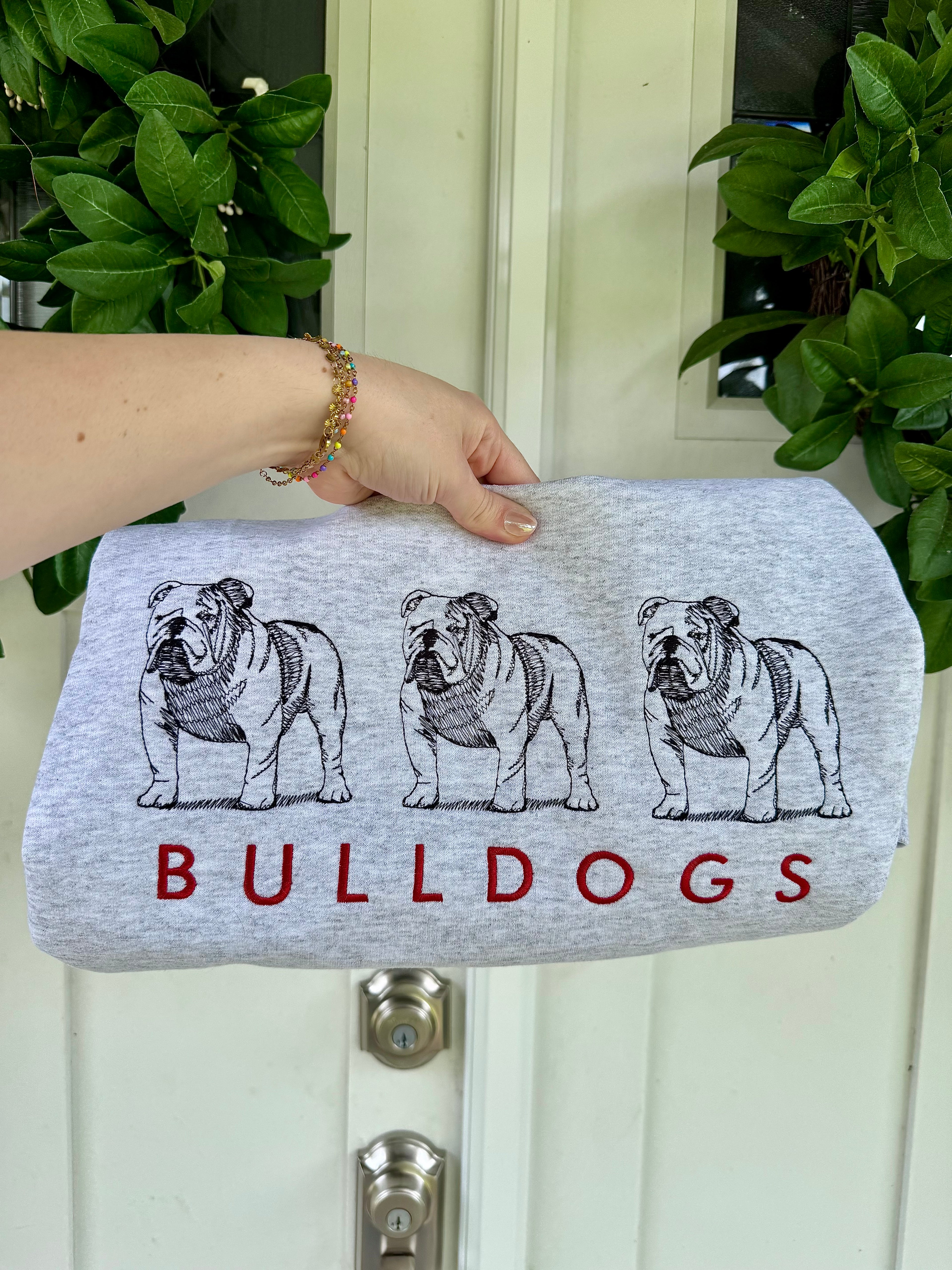 A Vintage Flair Bulldogs Sweatshirt
