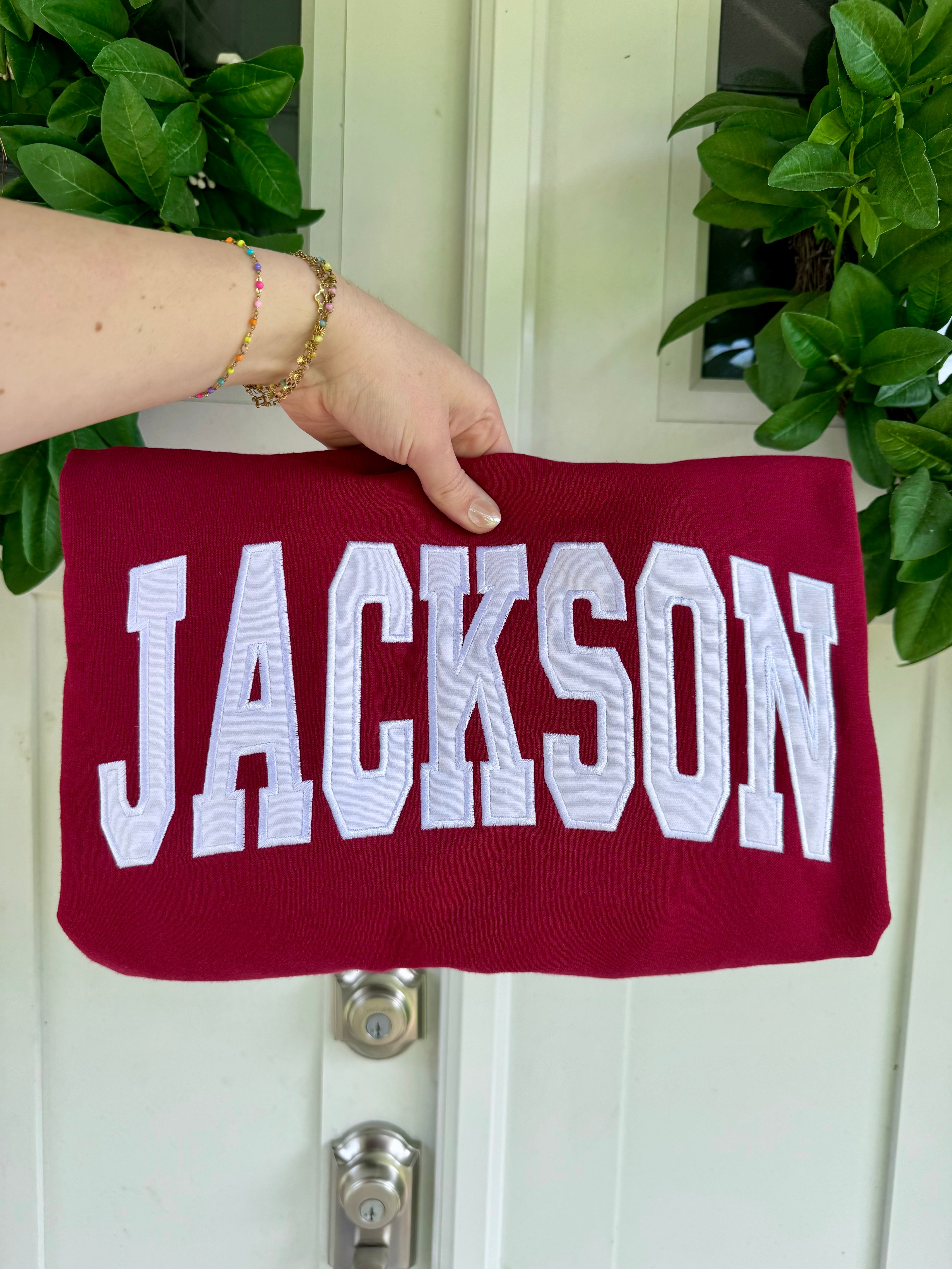 A Vintage Flair Jackson Block Sweatshirt