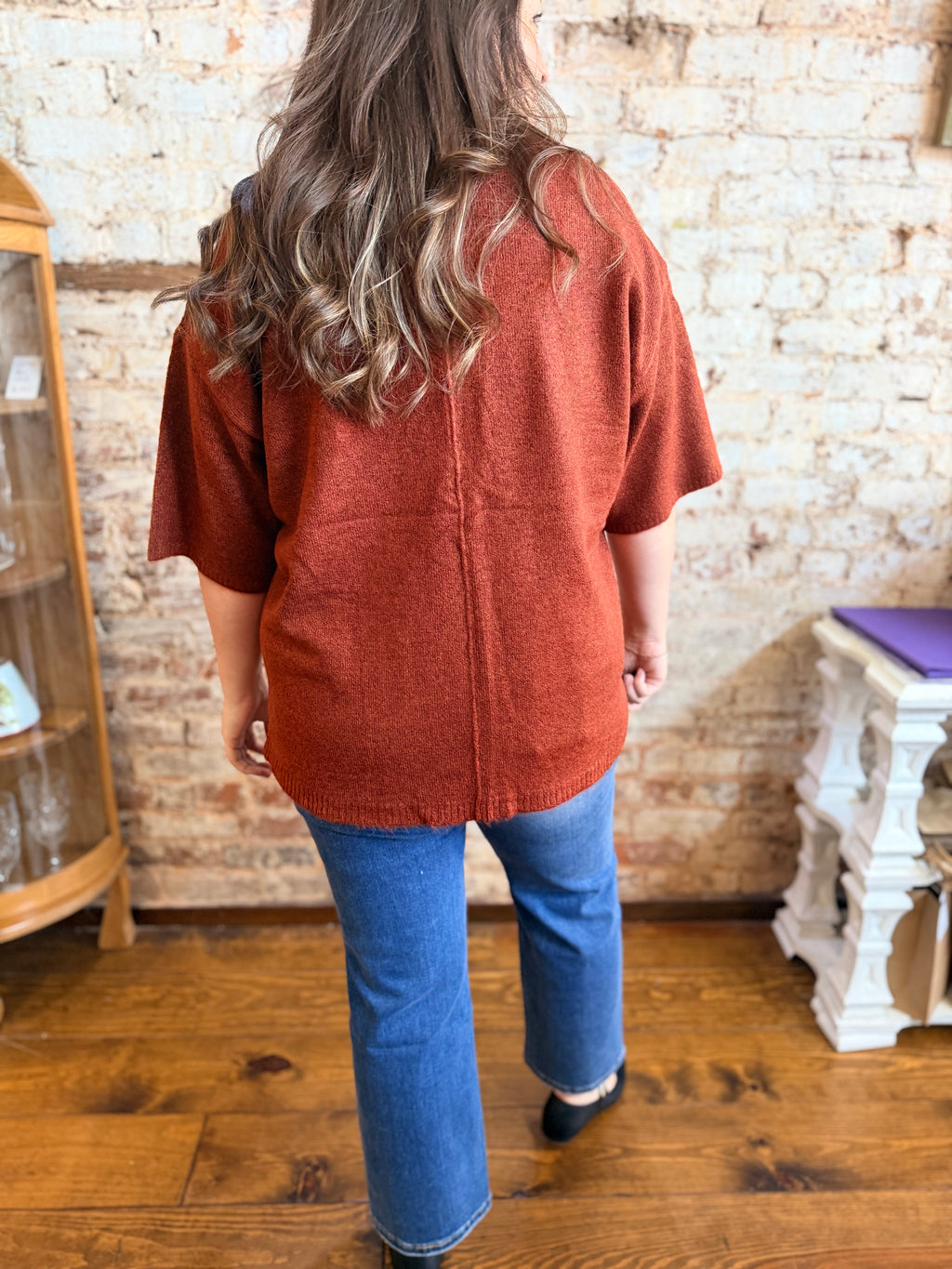 The Rust & Ready Sweater Top