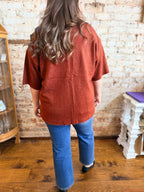 The Rust & Ready Sweater Top