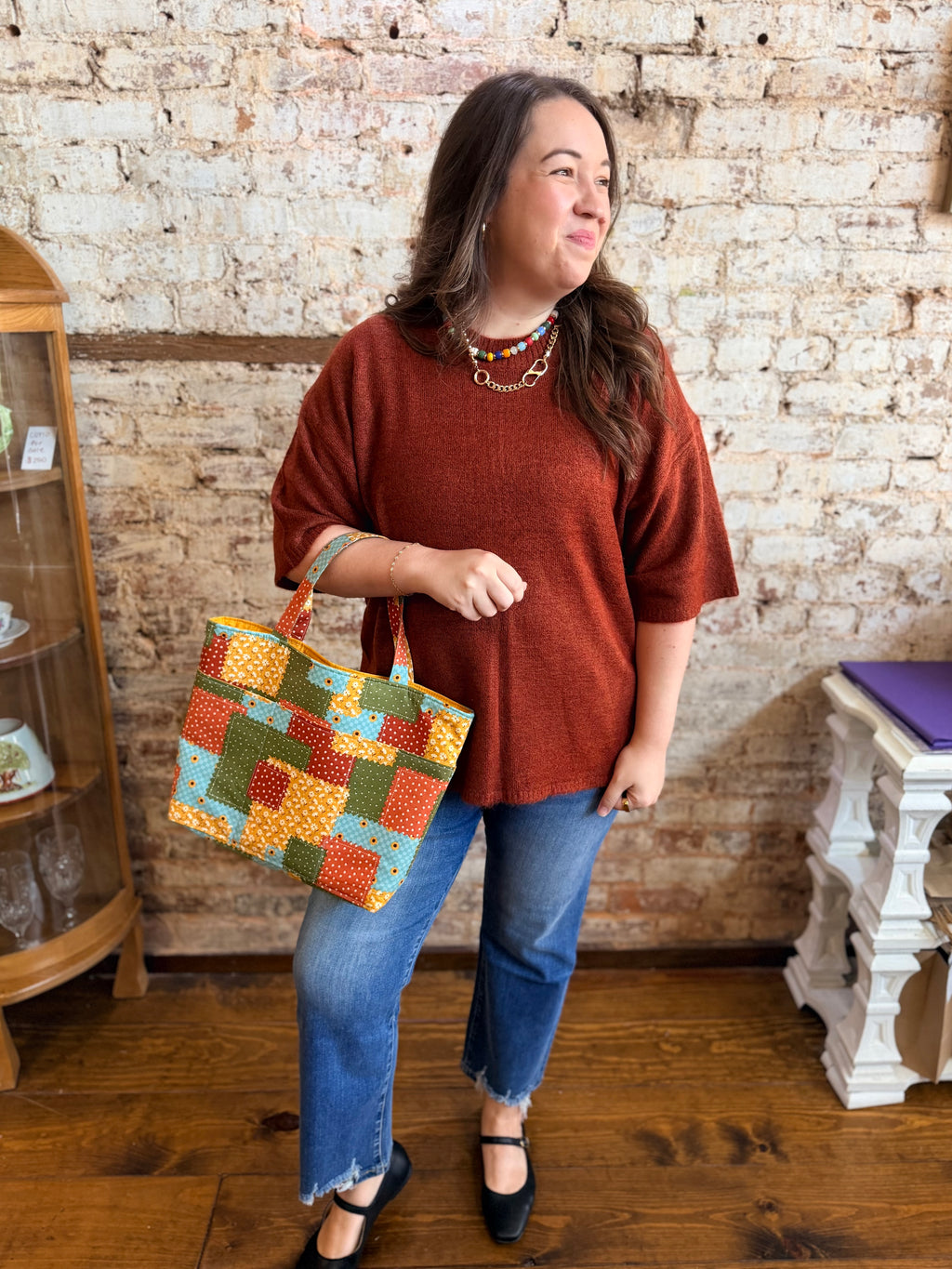 The Rust & Ready Sweater Top