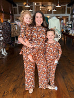 Meadows + Mocha Adult Pajama Set
