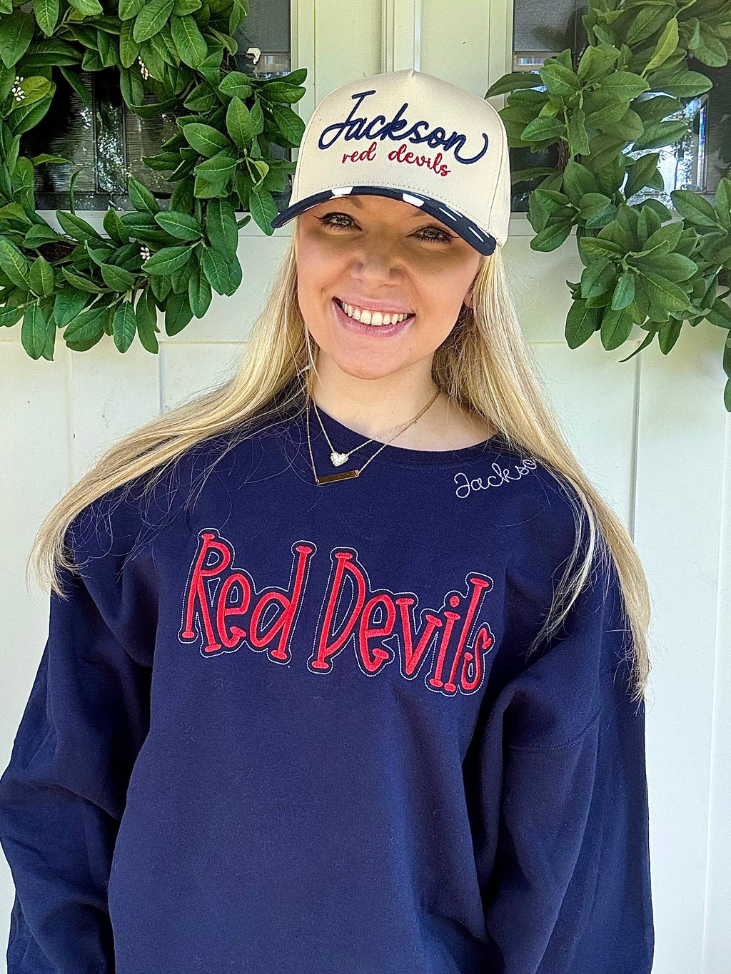 A Vintage Flair Red Devils Sweatshirt
