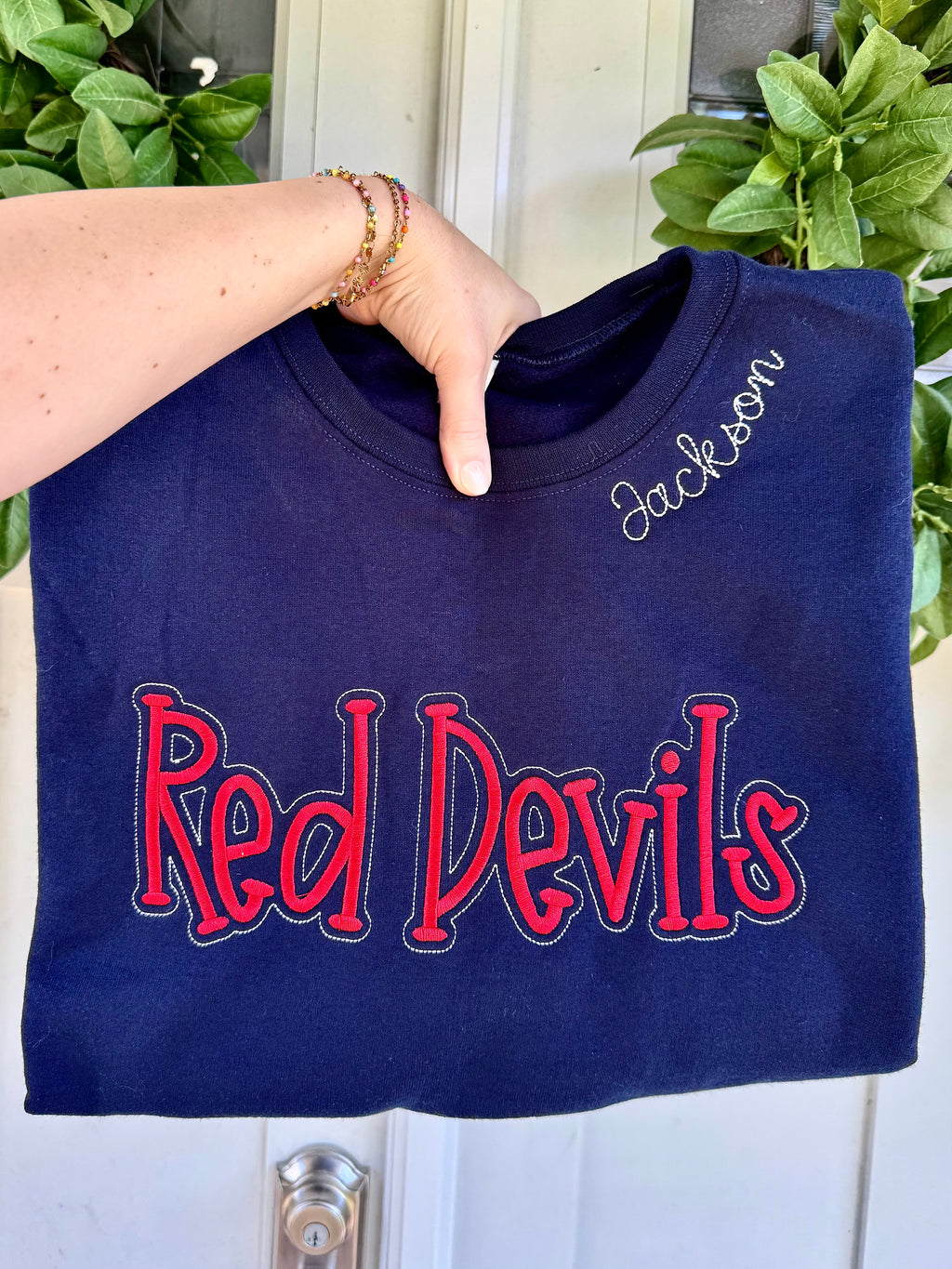 A Vintage Flair Red Devils Sweatshirt