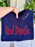A Vintage Flair Red Devils Sweatshirt
