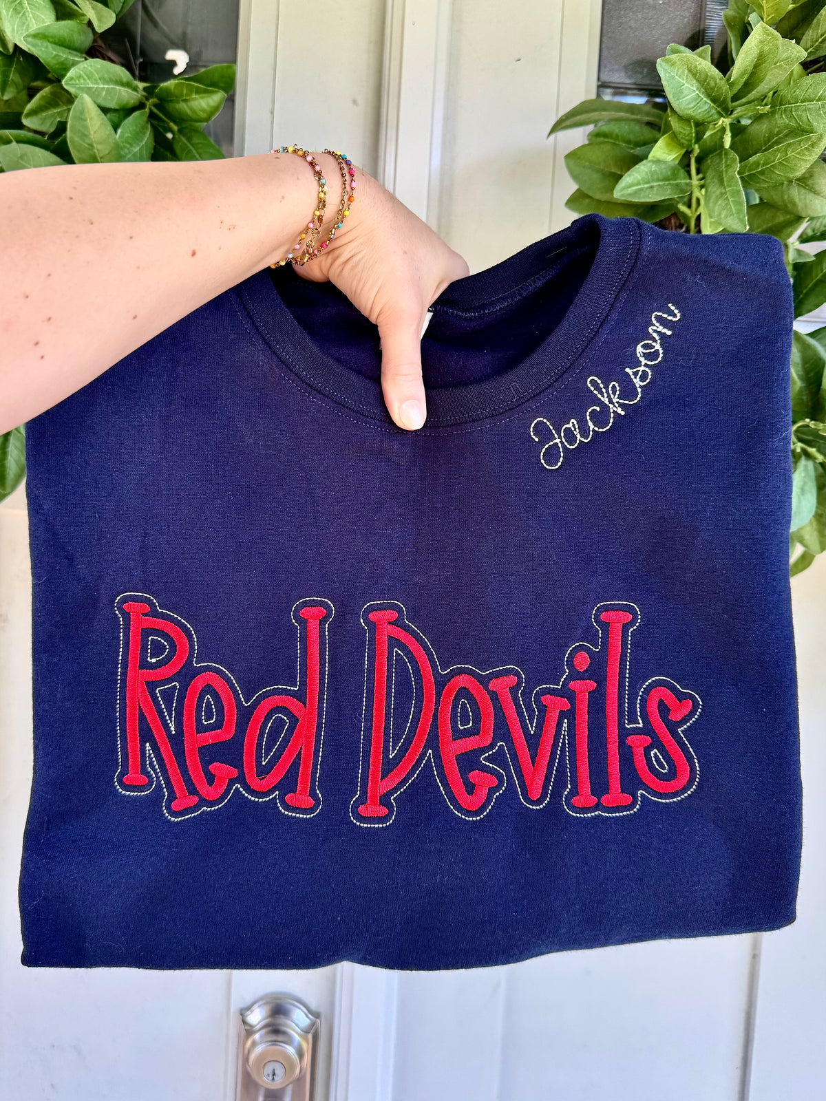 A Vintage Flair Red Devils Sweatshirt