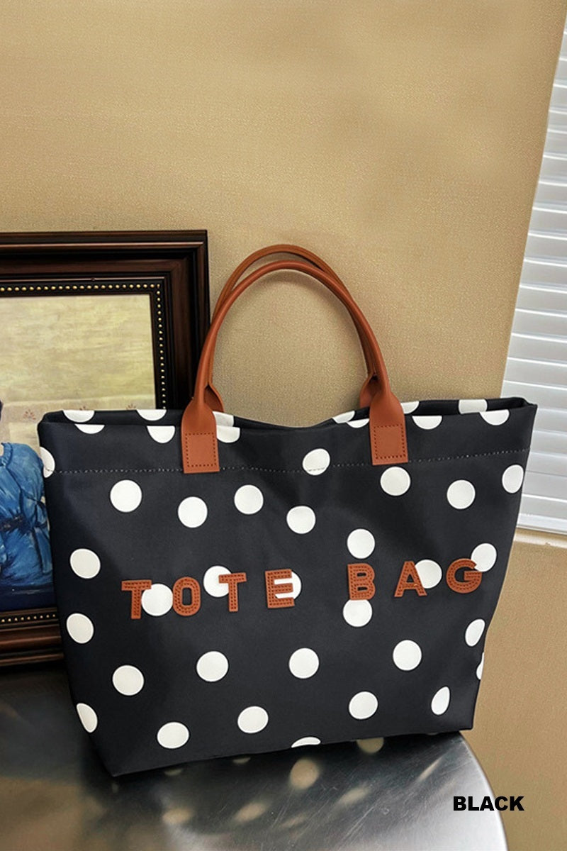 Dot to Dot Tote Bag