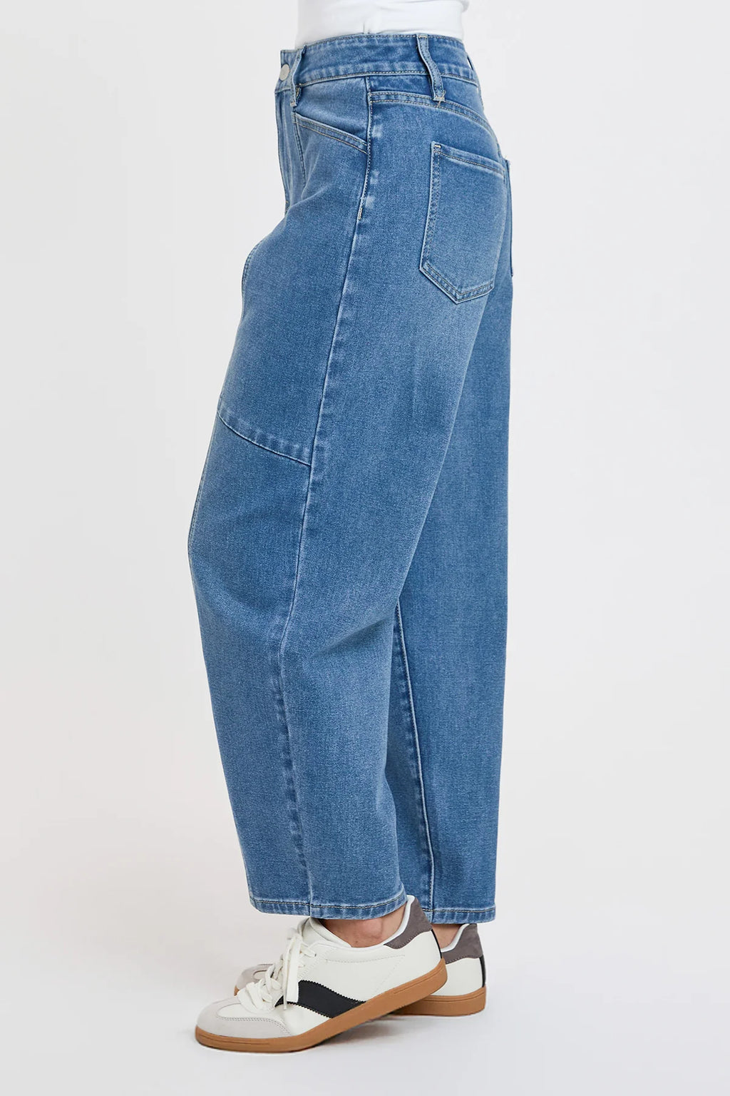 Journey Missy Seamed Barrel Jeans