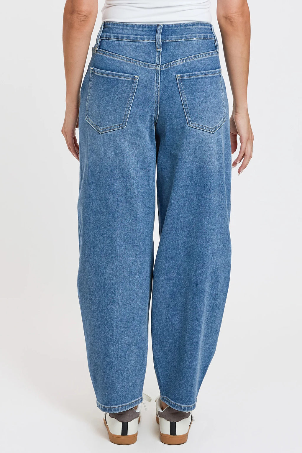 Journey Missy Seamed Barrel Jeans