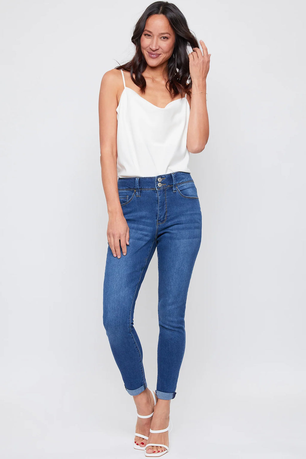 Zoey Missy Cuffed Ankle Jeans