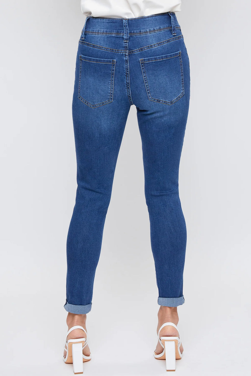 Zoey Missy Cuffed Ankle Jeans