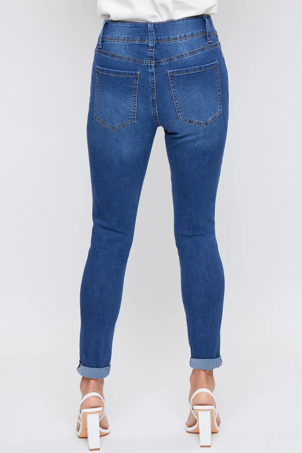 Zoey Missy Cuffed Ankle Jeans