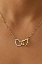 Interlocking Heart Necklace