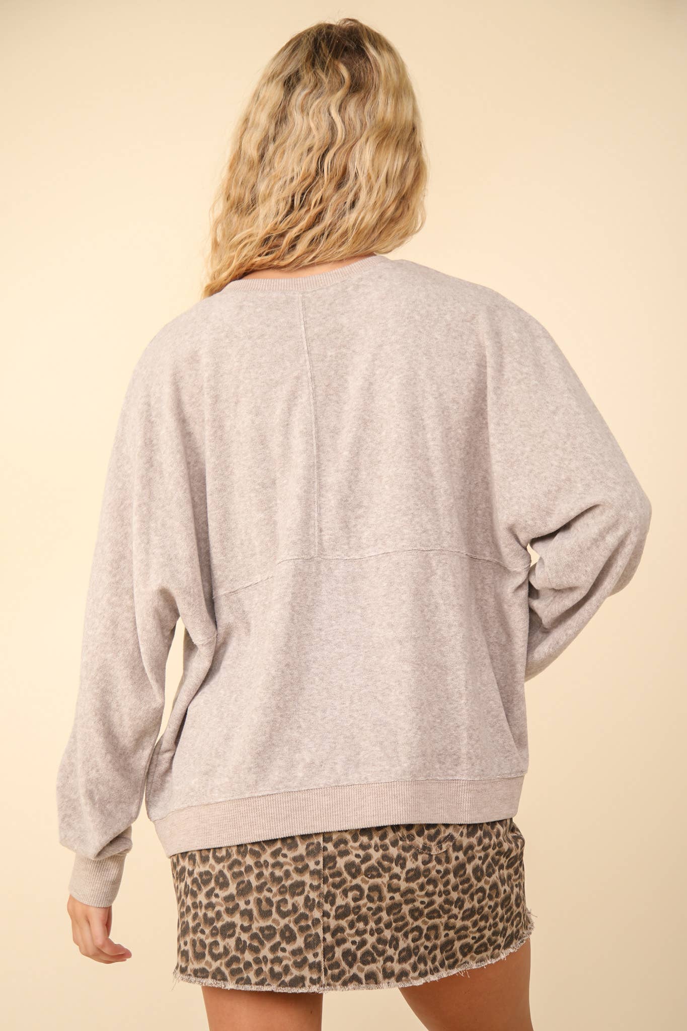 Oversized Soft Knit Top