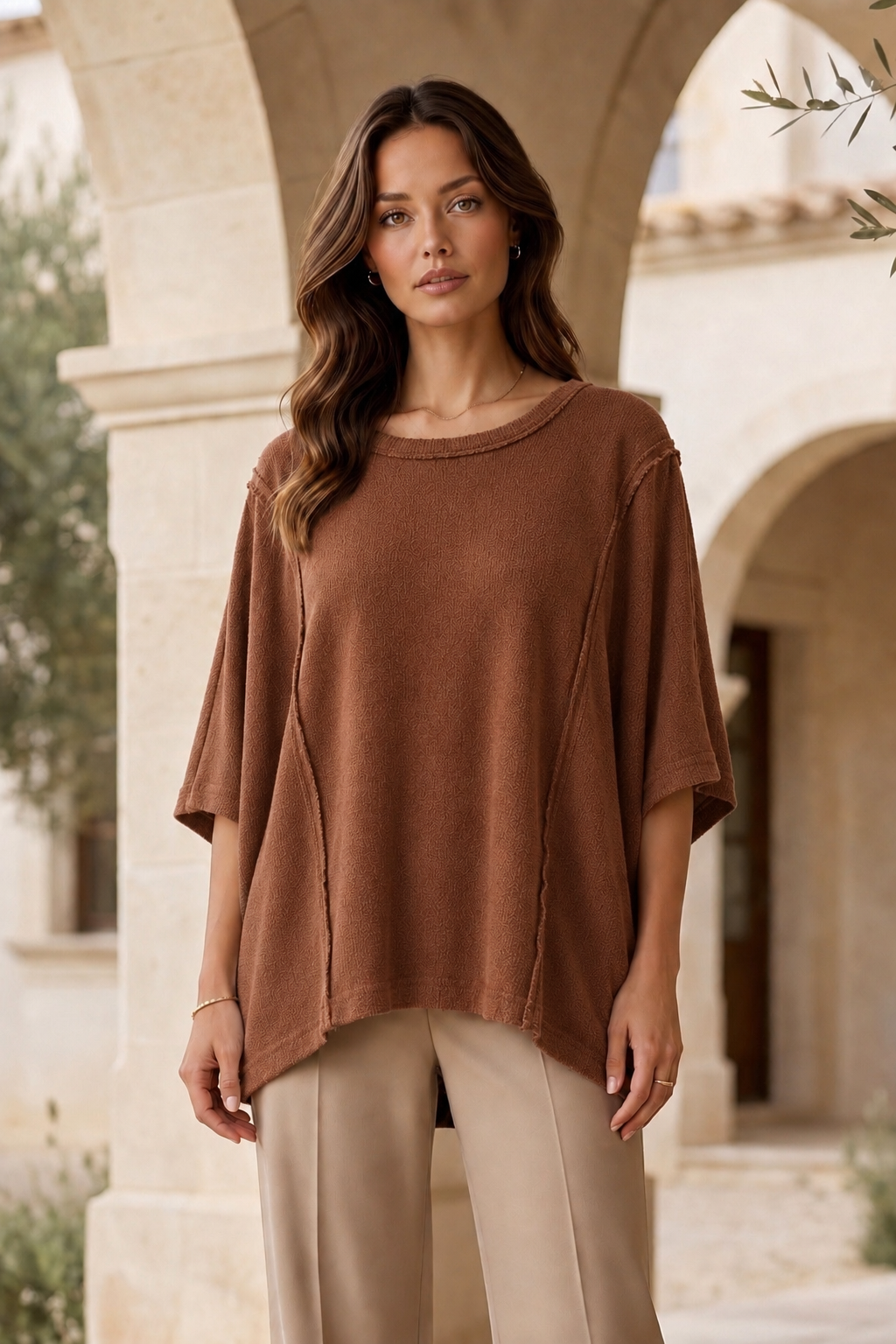 Easy Autumn Days Knit Top