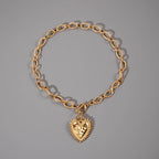 Chunky Heart Chain Necklace