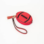 Football Wristlet with Tassel