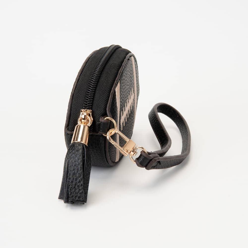 Football Wristlet with Tassel