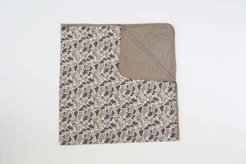 "Big Chad" Camo Bamboo Baby Blanket