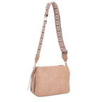 Mila 3 Compartment Crossbody Bag With Guitar Strap