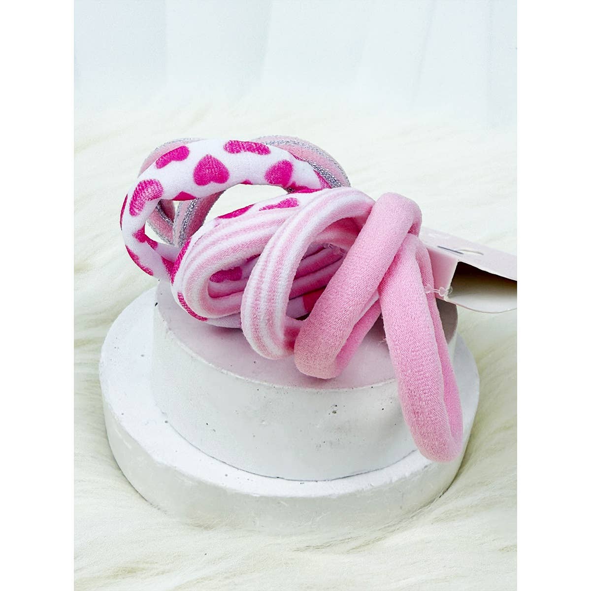 Pretty in Pink Hair Tie Set
