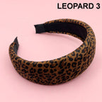 Animal Print Wide Padded Headband