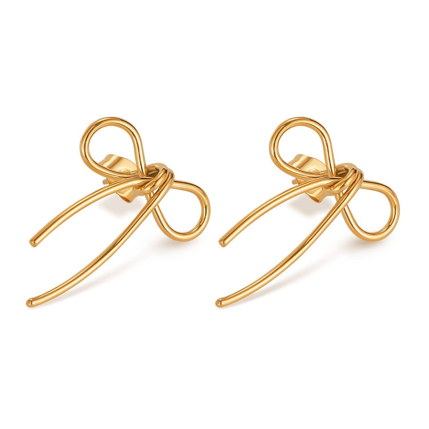 Dainty Bow Earrings