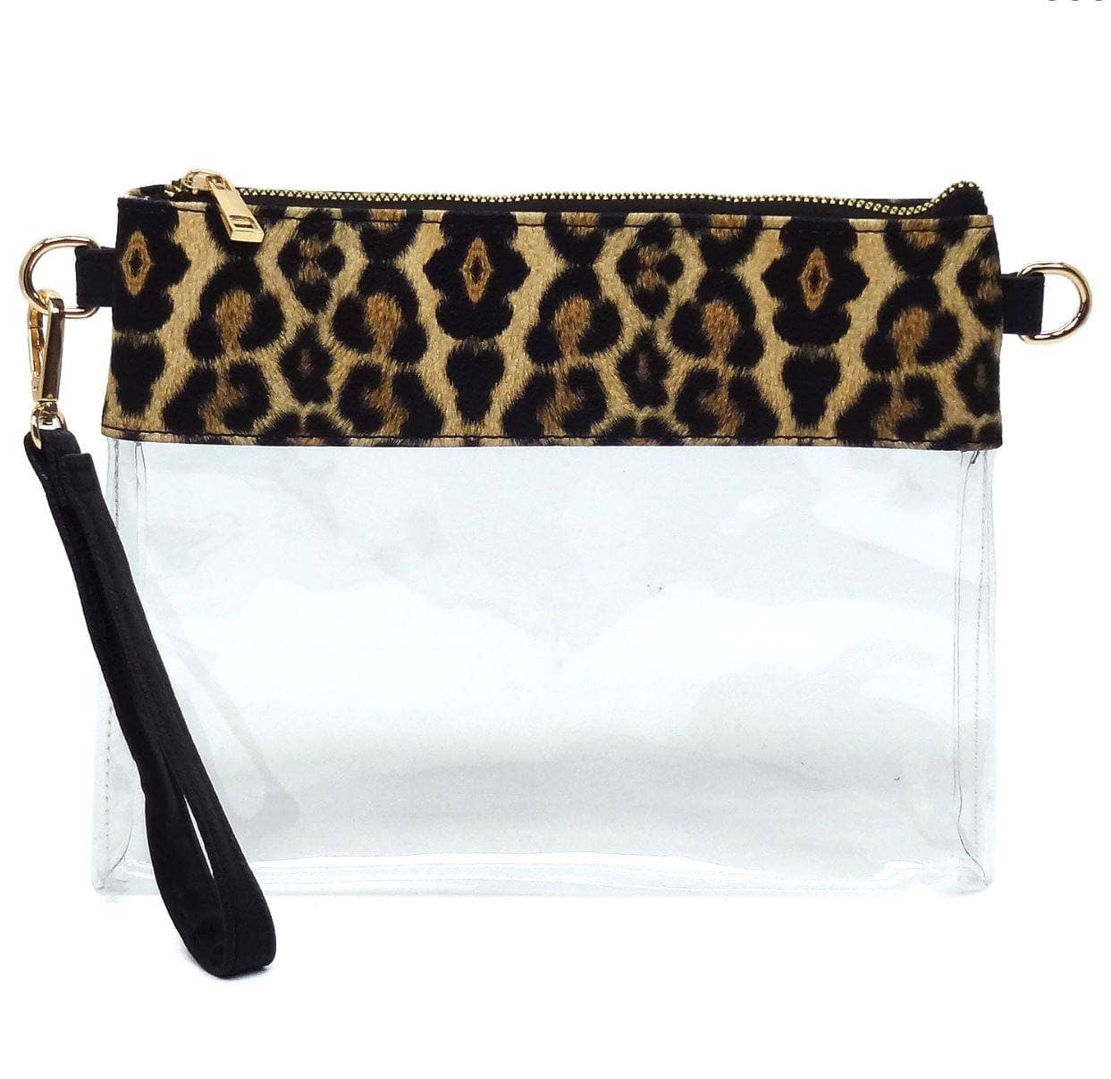 Game Day Clear Crossbody Bag/Clutch