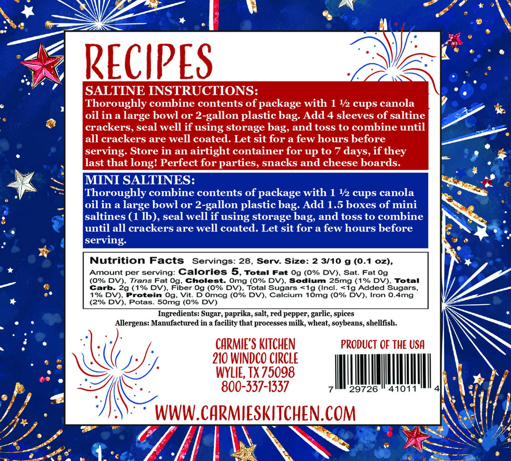 Sweet & Spicy Firecracker Cracker Mix
