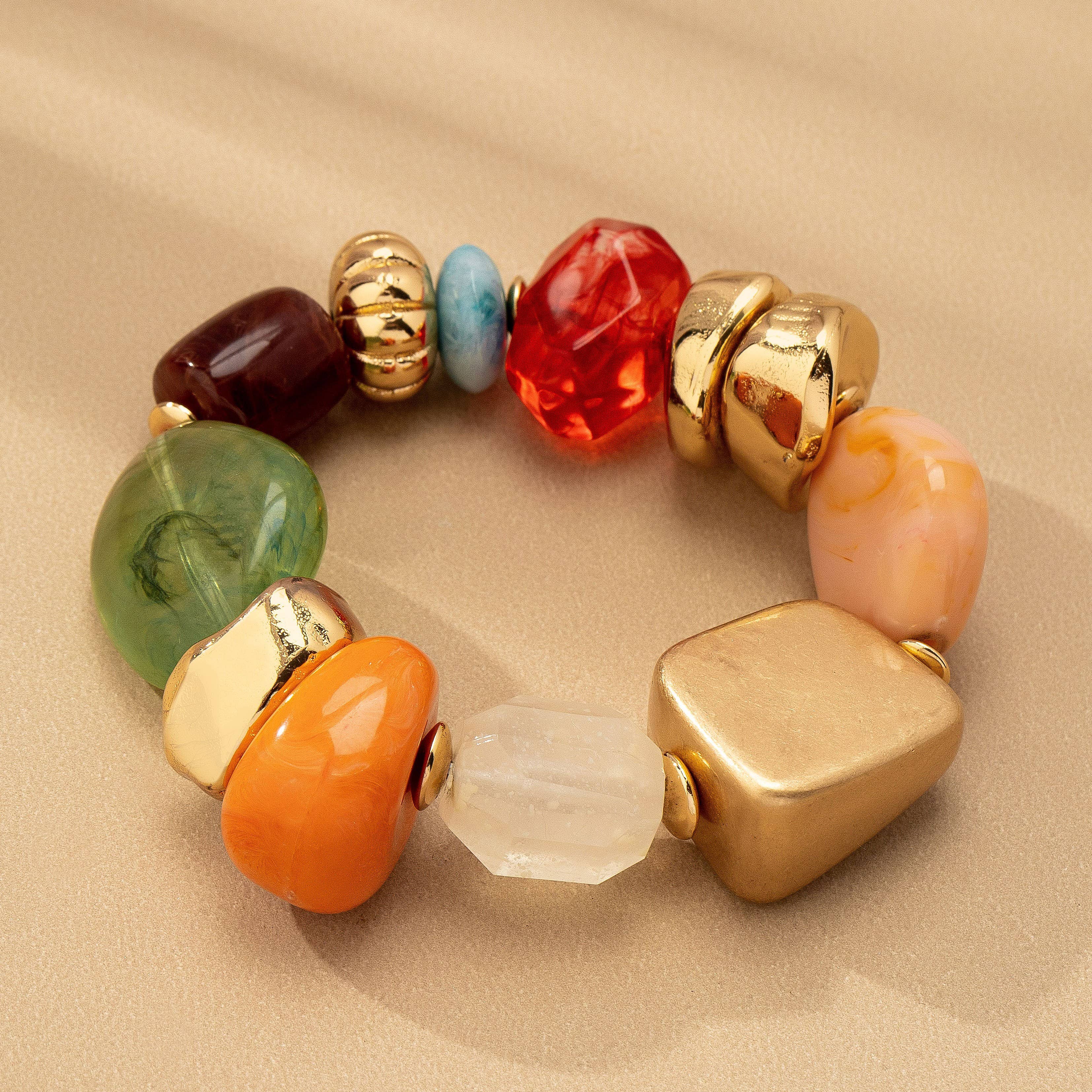 Mixed Stone Bracelet