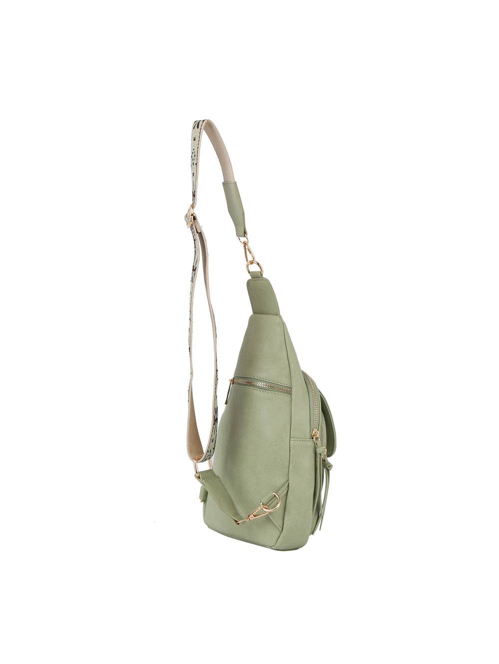 Fiona Sling Bag with Flap Front