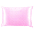 Lemon Lavender Printed Silky Satin Pillowcase