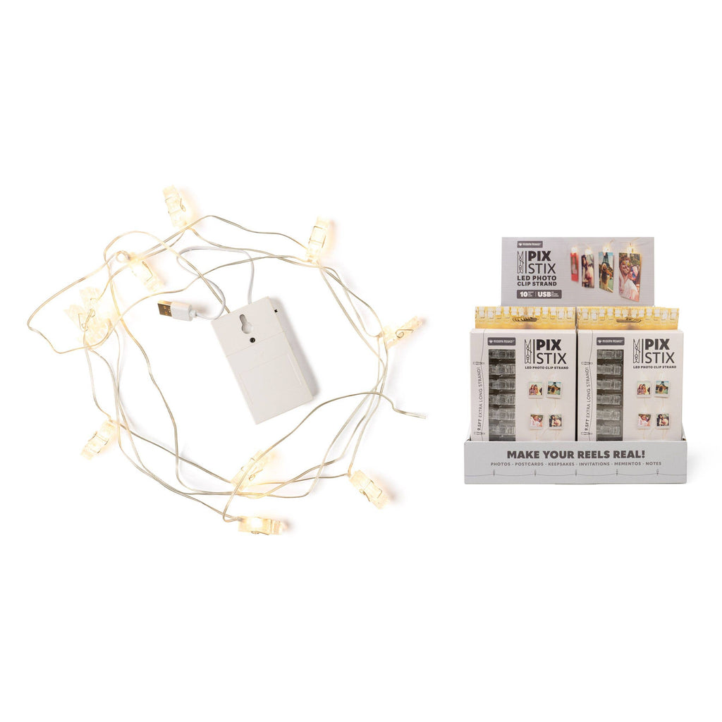 Modern Monkey PIX STIX LED Photo Clip Strand
