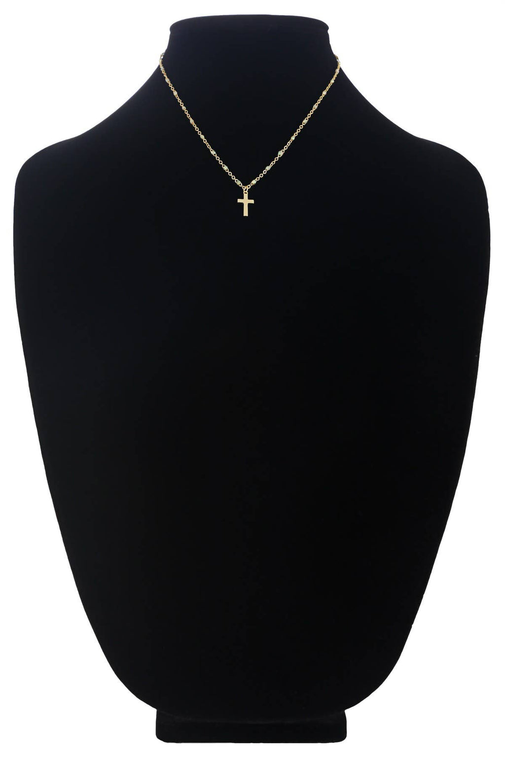 Station Cross Necklace