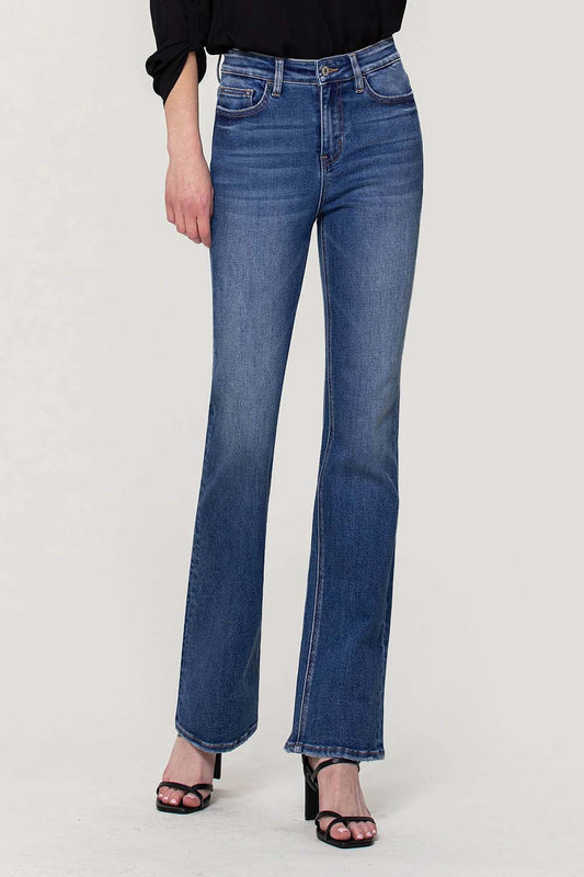 Skylar High Rise Bootcut Jeans - Vervet