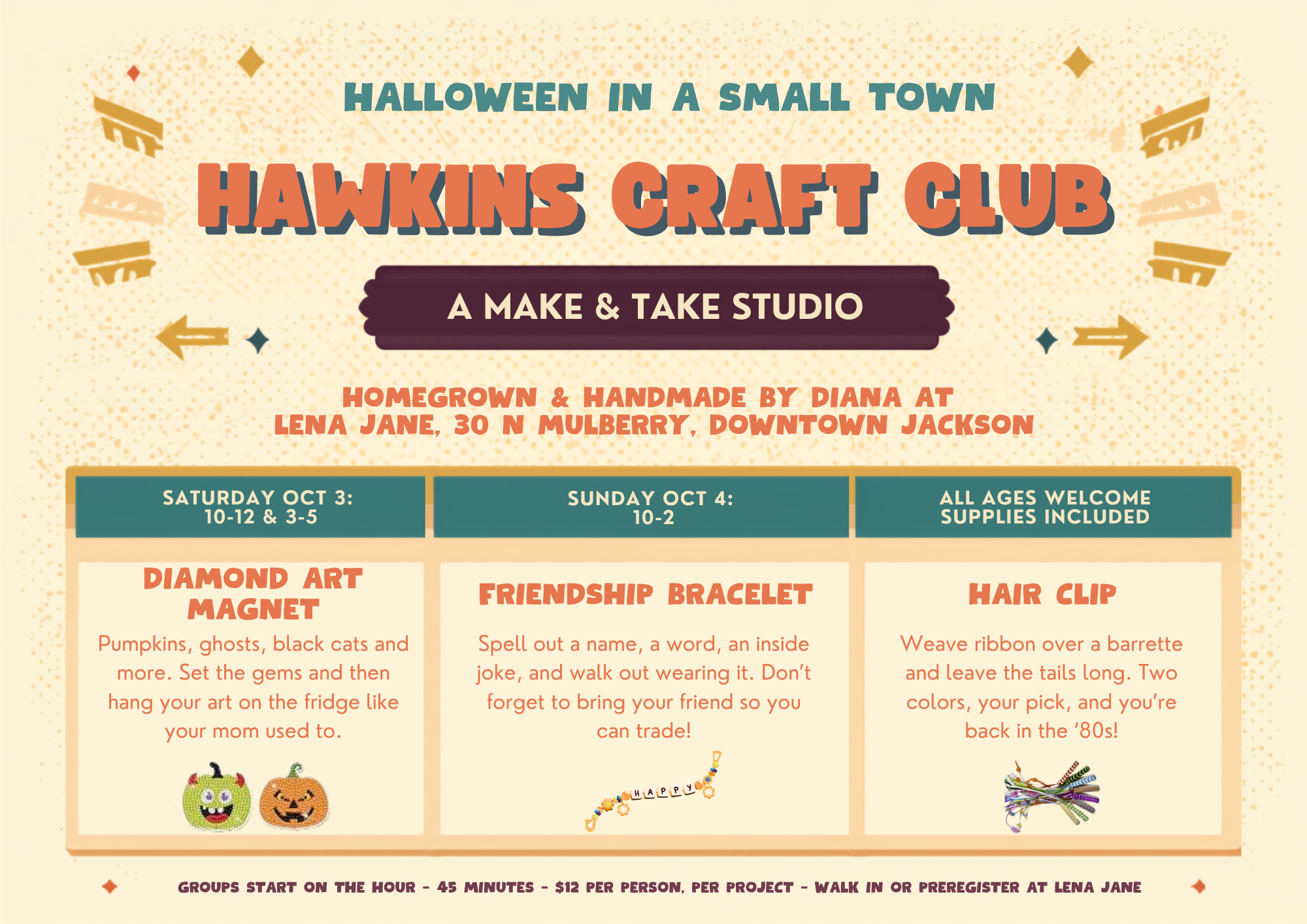 Hawkins Craft Club 🎃✨