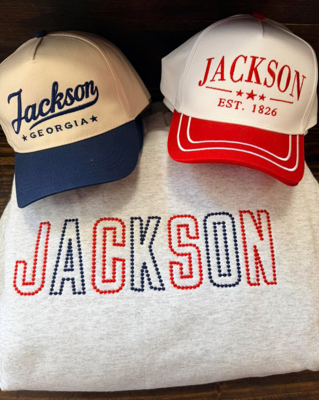 A Vintage Flair Jackson Dot Sweatshirt