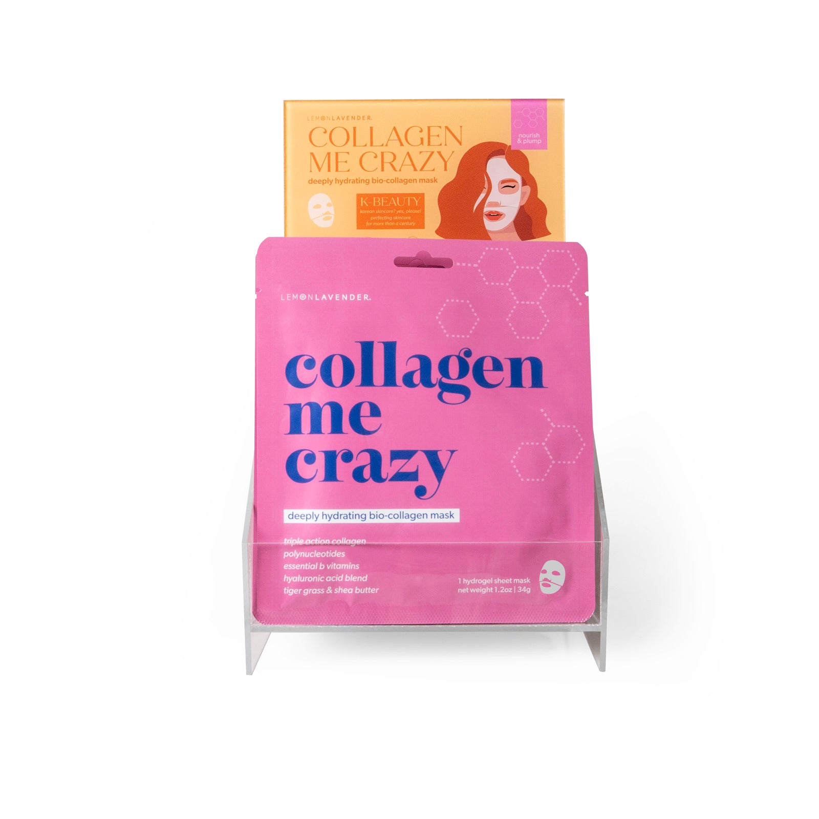 Lemon Lavender Collagen Me Crazy Bio-Collagen Face Mask – Lena