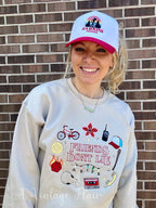 A Vintage Flair Friends Don't Lie Sweatshirt