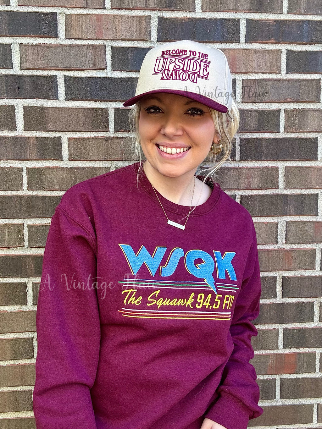 A Vintage Flair WSQK Sweatshirt