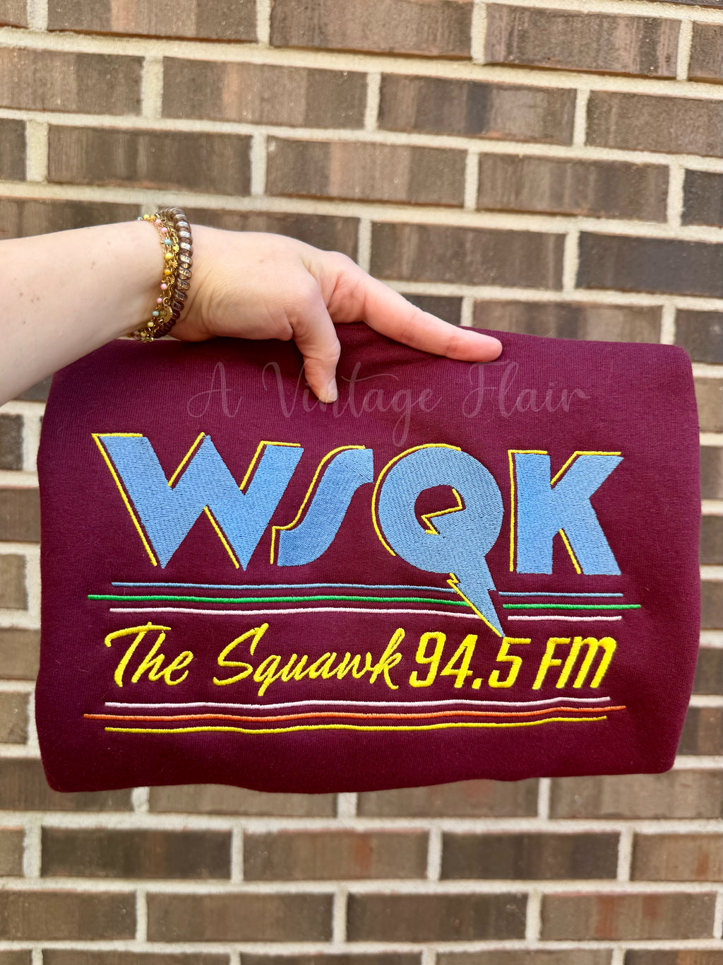 A Vintage Flair WSQK Sweatshirt