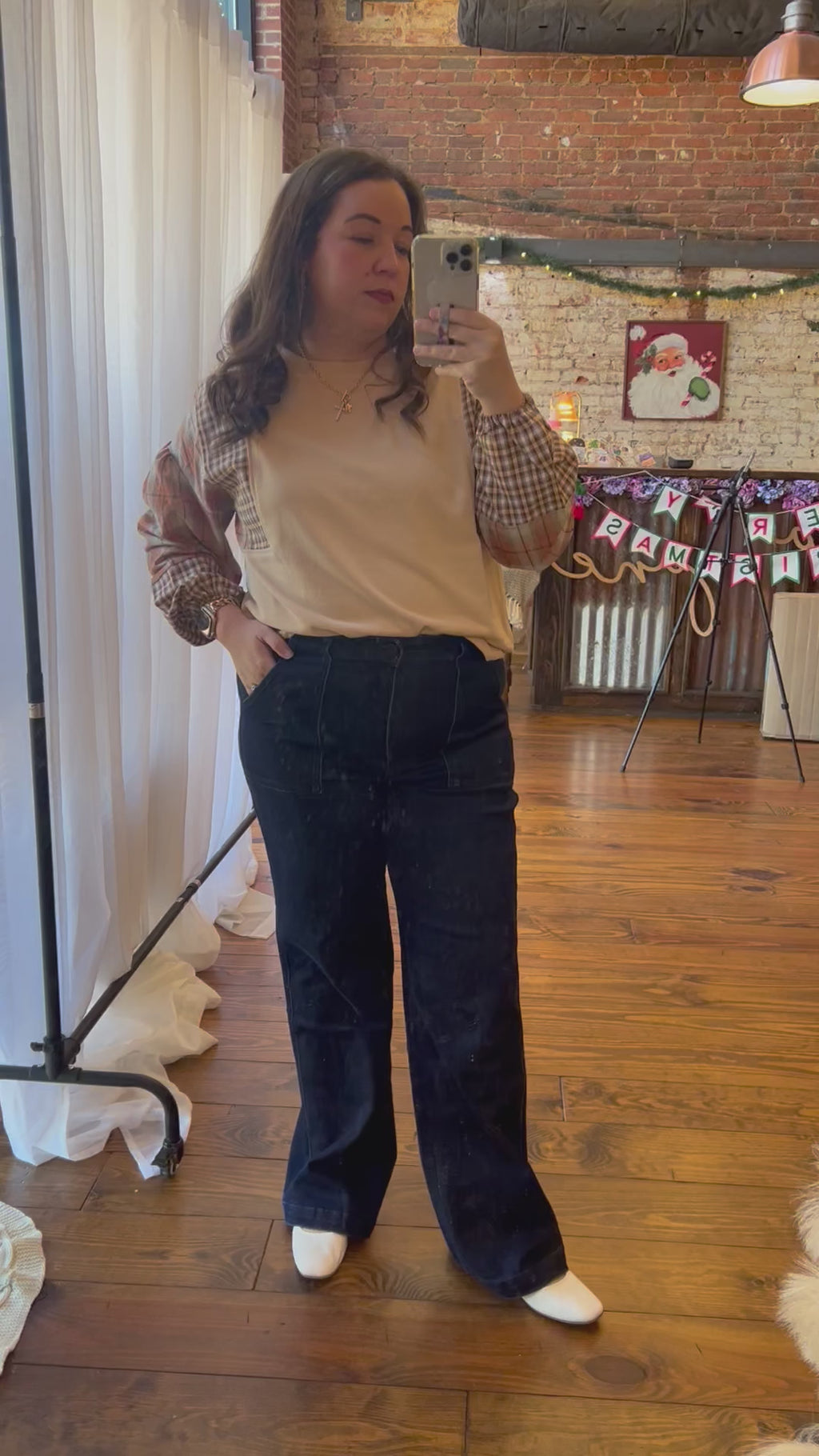 Vintage High Rise Flare Jeans - Vervet